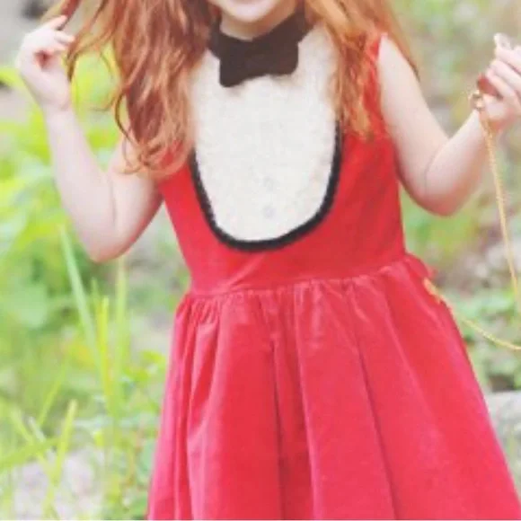 Harajuku Mini for Target by Gwen Stefani Tuxedo Red Dress Sz 6/6x - Picture 5 of 6